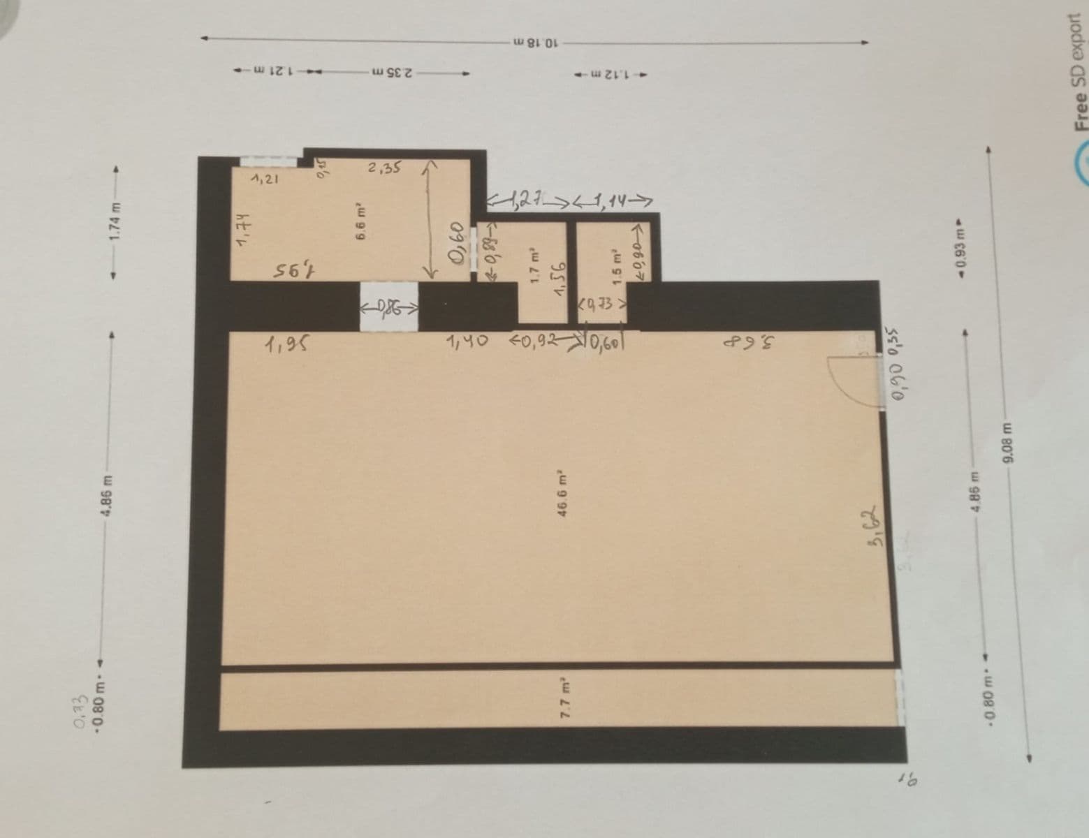 non-residential property for sale, 55 m², Sekaninova, Prague, Prague non-residential property for sale, 55 m², Sekaninova, Prague, Prague
