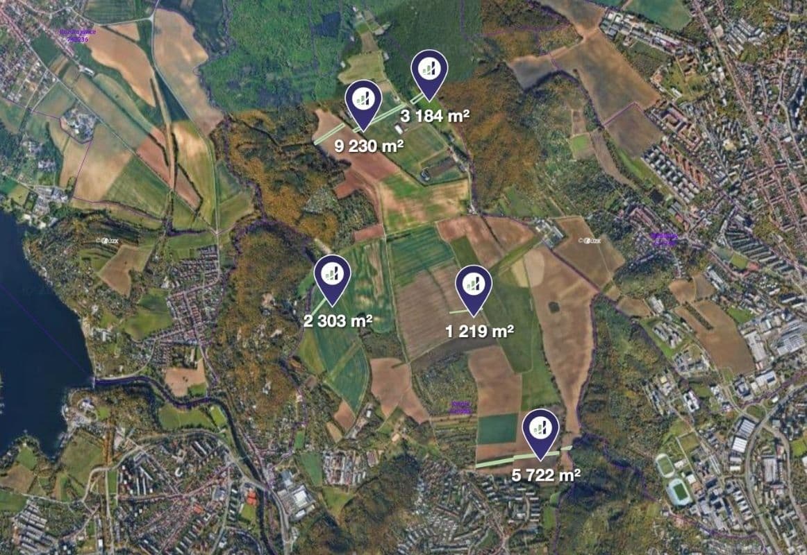 plot for sale, 16,883 m², Brno, Jihomoravský Region plot for sale, 16,883 m², Brno, Jihomoravský Region