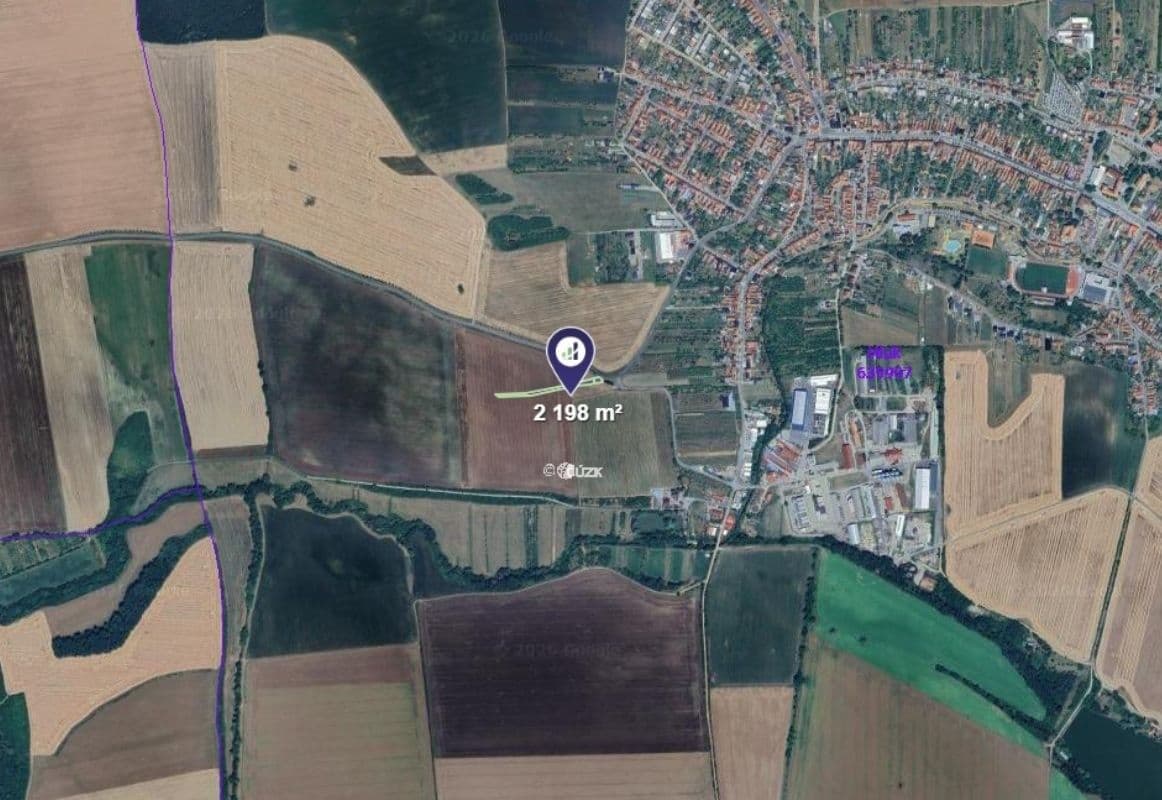 plot for sale, 2,198 m², Hluk, Zlínský Region plot for sale, 2,198 m², Hluk, Zlínský Region
