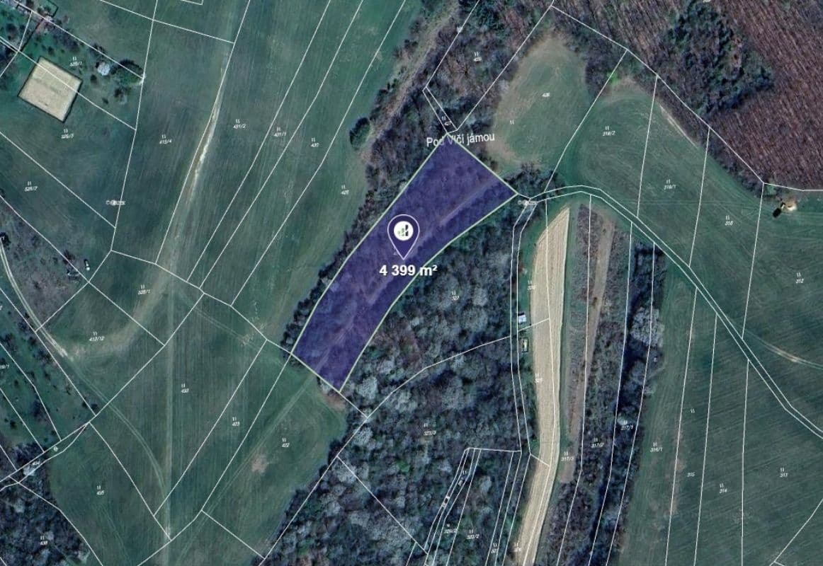 plot for sale, 4,399 m², Košíky, Zlínský Region plot for sale, 4,399 m², Košíky, Zlínský Region