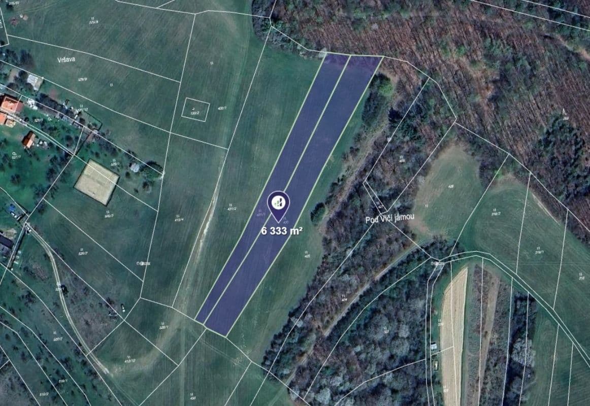 plot for sale, 6,333 m², Košíky, Zlínský Region plot for sale, 6,333 m², Košíky, Zlínský Region