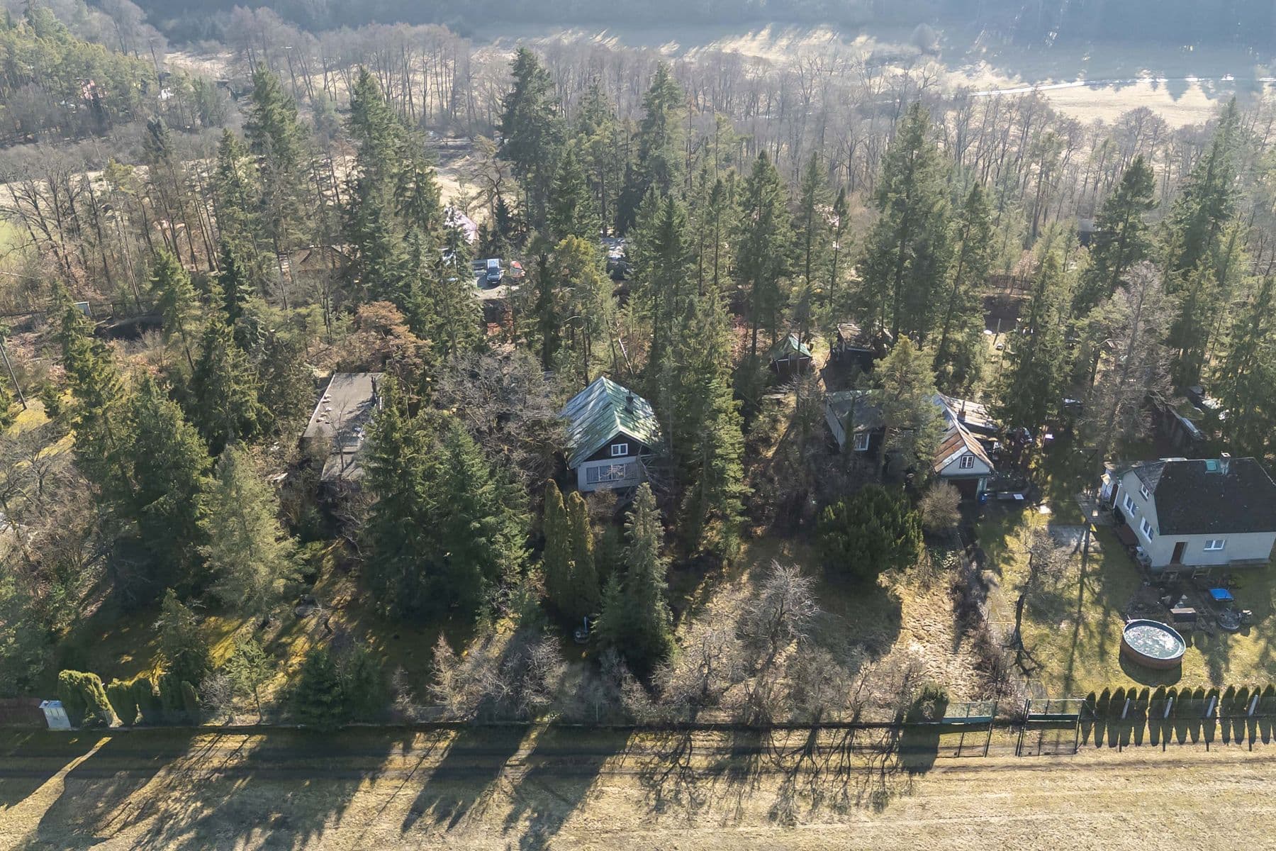 recreational property for sale, 1,440 m², Malá Hraštice, Středočeský Region recreational property for sale, 1,440 m², Malá Hraštice, Středočeský Region