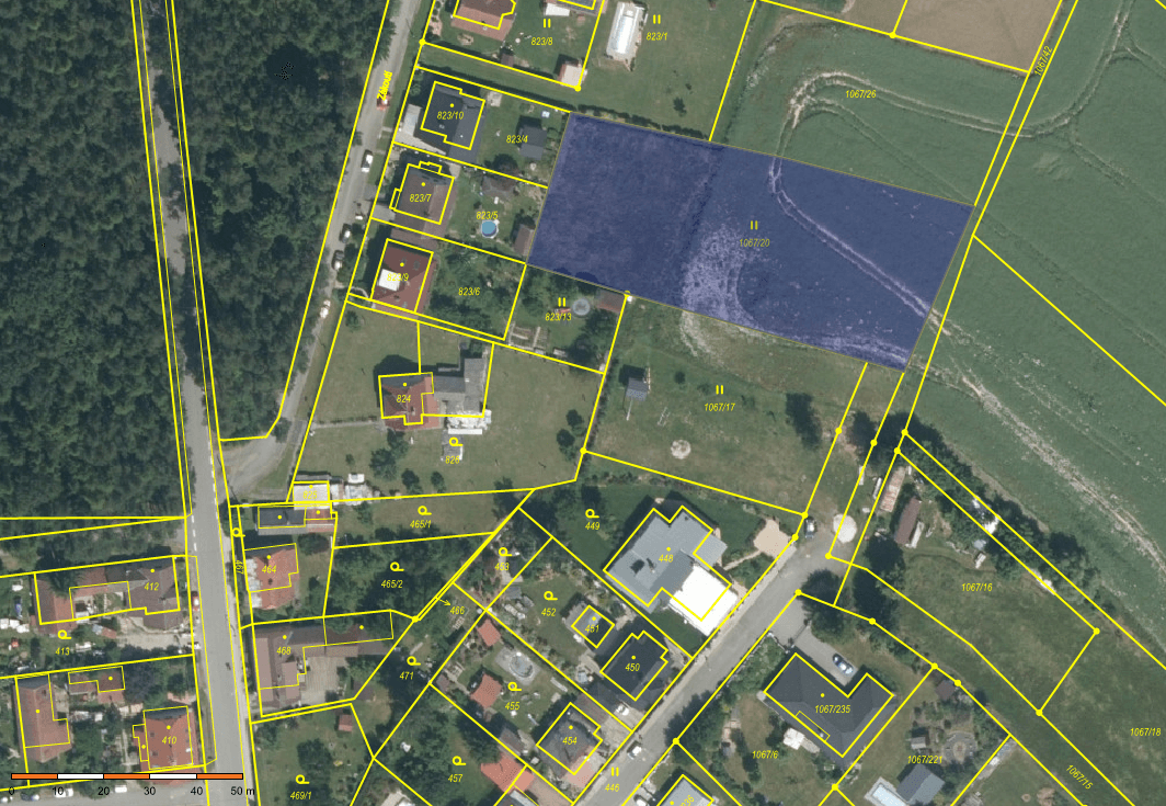 plot for sale, 3,191 m², Trhový Štěpánov, Středočeský Region plot for sale, 3,191 m², Trhový Štěpánov, Středočeský Region