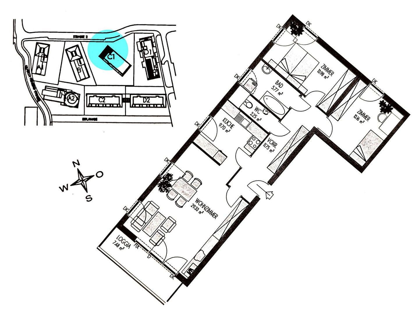 3 bedroom flat for sale, 86 m², Carl-Appel-Straße 7, Wien, Vienna 3 bedroom flat for sale, 86 m², Carl-Appel-Straße 7, Wien, Vienna