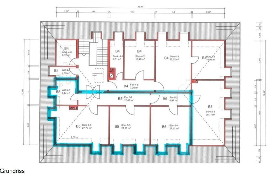 office to rent, 102 m², Kölnische Straße 69, Kassel, Hesse office to rent, 102 m², Kölnische Straße 69, Kassel, Hesse
