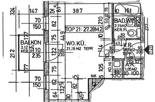 1 bedroom flat to rent, 27 m², Spittelauer Lände 9, Wien, Vienna 1 bedroom flat to rent, 27 m², Spittelauer Lände 9, Wien, Vienna