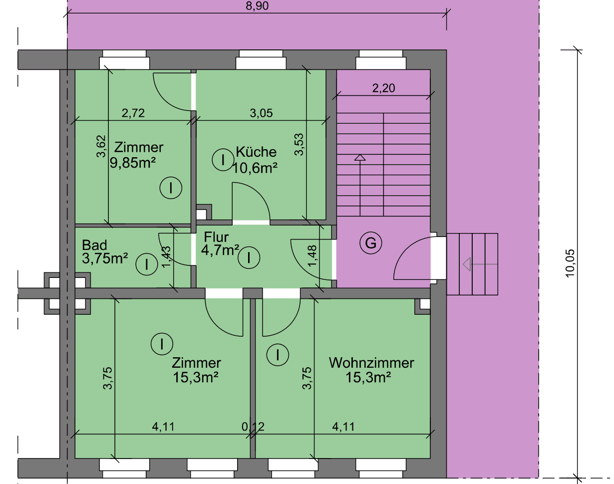 3 bedroom flat for sale, 60 m², Peine, Lower Saxony 3 bedroom flat for sale, 60 m², Peine, Lower Saxony