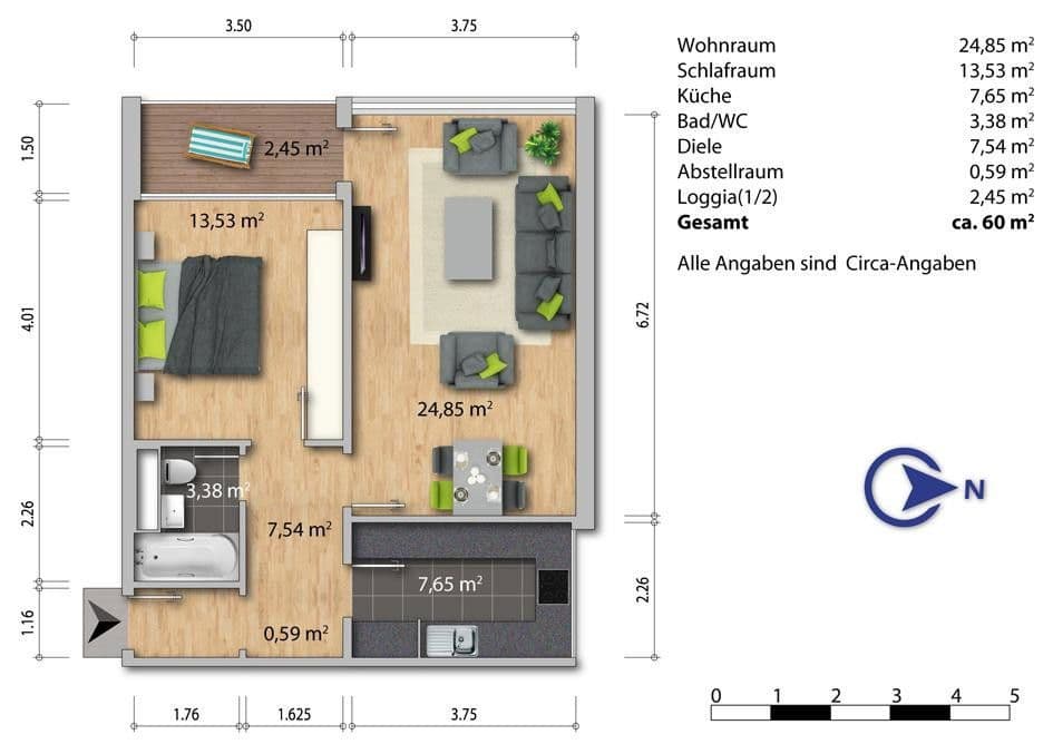 2 bedroom flat for sale, 60 m², Konrad-Adenauer-Str. 4, Erftstadt, North Rhine-Westphalia 2 bedroom flat for sale, 60 m², Konrad-Adenauer-Str. 4, Erftstadt, North Rhine-Westphalia