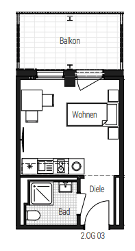 1 bedroom flat to rent, 25 m², Steinbühler Straße 4-6, Nürnberg, Bavaria 1 bedroom flat to rent, 25 m², Steinbühler Straße 4-6, Nürnberg, Bavaria