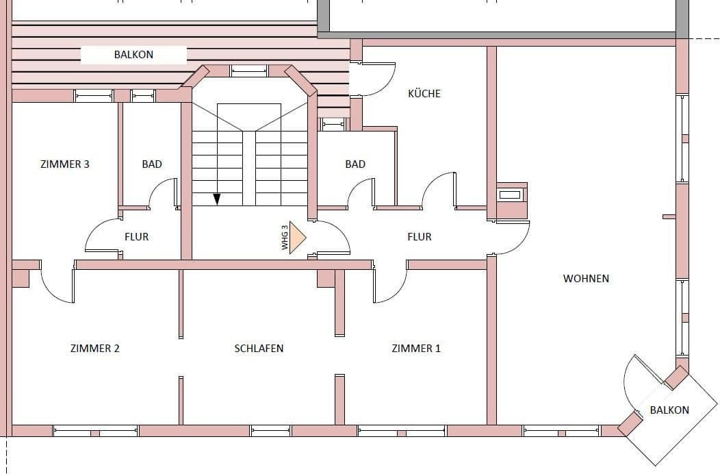 6 bedroom flat to rent, 118 m², Pestalozzistraße 31, Mannheim, Baden-Württemberg 6 bedroom flat to rent, 118 m², Pestalozzistraße 31, Mannheim, Baden-Württemberg