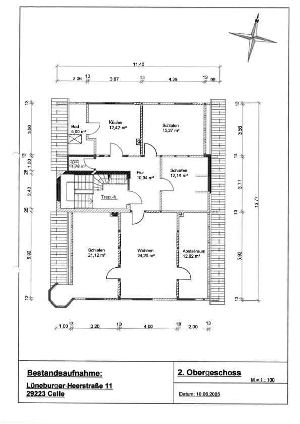 4 bedroom flat to rent, 114 m², Lüneburger Straße 11, Celle, Lower Saxony 4 bedroom flat to rent, 114 m², Lüneburger Straße 11, Celle, Lower Saxony