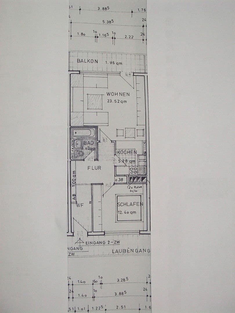 2 bedroom flat to rent, 60 m², Offenbach, Hesse 2 bedroom flat to rent, 60 m², Offenbach, Hesse
