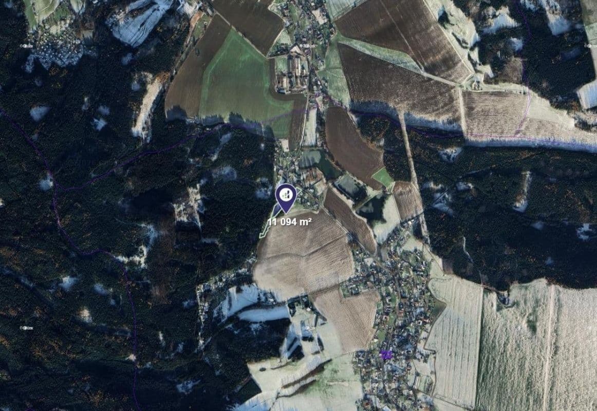 plot for sale, 11,094 m², Přívrat, Pardubický Region plot for sale, 11,094 m², Přívrat, Pardubický Region