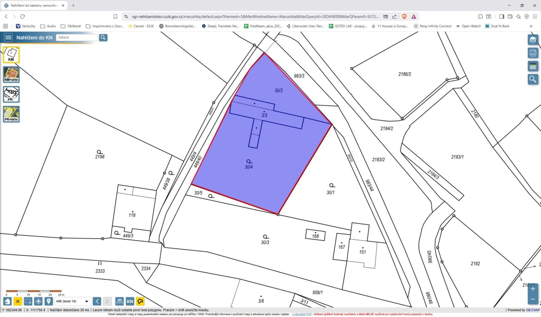 plot for sale, 2,549 m², Biskupice, Pardubický Region plot for sale, 2,549 m², Biskupice, Pardubický Region