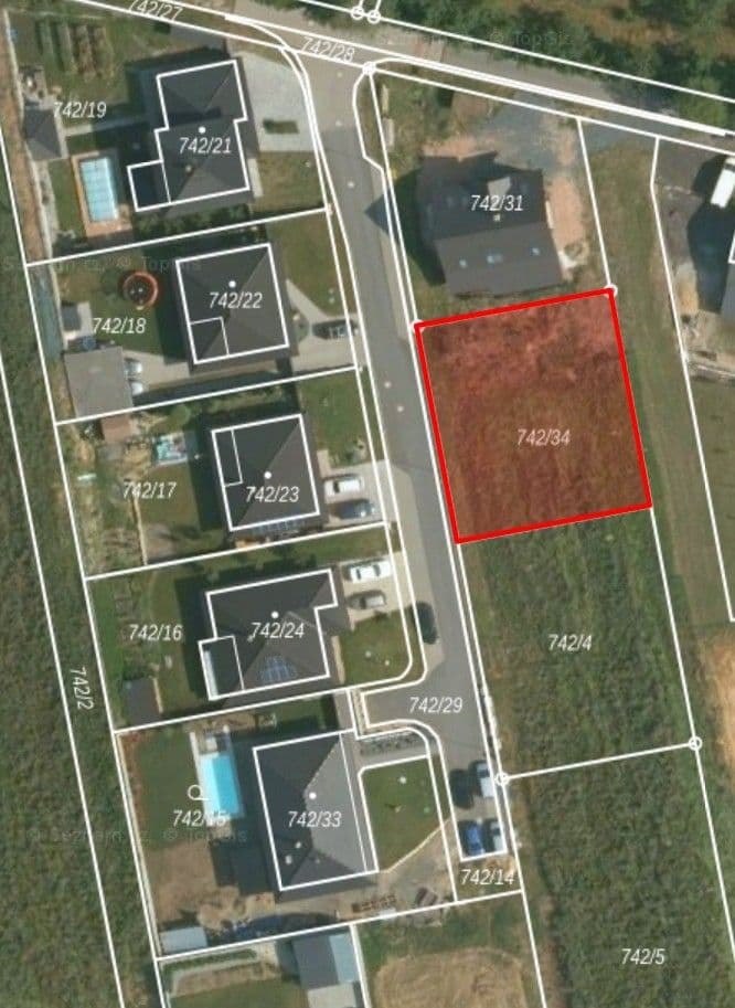 plot for sale, 600 m², Hodějice, Jihomoravský Region plot for sale, 600 m², Hodějice, Jihomoravský Region