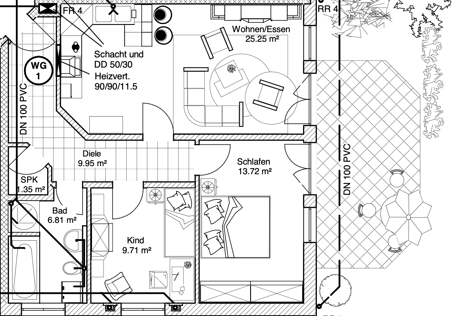 3 bedroom flat to rent, 73 m², Am Mitterfeld 48, Landshut, Bavaria 3 bedroom flat to rent, 73 m², Am Mitterfeld 48, Landshut, Bavaria