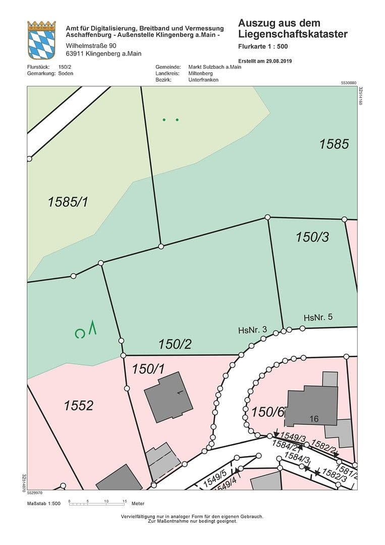 plot for sale, 1,397 m², Dr. Karl-Reus-Straße 3, Sulzbach am Main, Bavaria plot for sale, 1,397 m², Dr. Karl-Reus-Straße 3, Sulzbach am Main, Bavaria