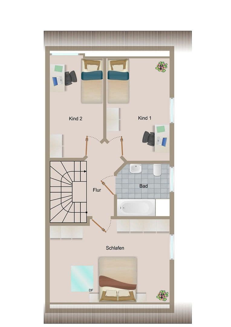 house to rent, 97 m², An der Landwehr 31, Bielefeld an der Landwehr, North Rhine-Westphalia house to rent, 97 m², An der Landwehr 31, Bielefeld an der Landwehr, North Rhine-Westphalia