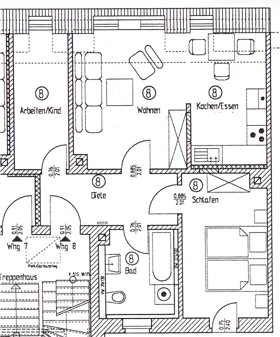 3 bedroom flat to rent, 55 m², Schneiderstraße 4, Leipzig, Saxony 3 bedroom flat to rent, 55 m², Schneiderstraße 4, Leipzig, Saxony