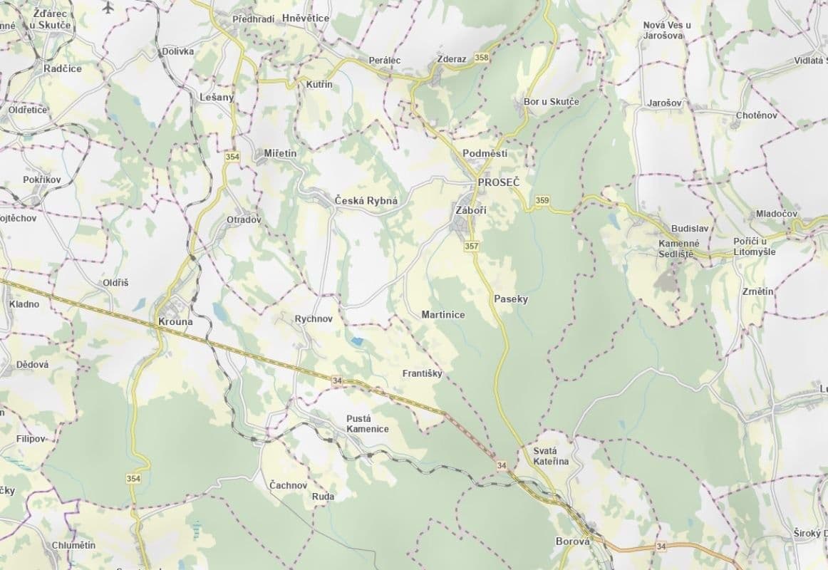 plot for sale, 25,533 m², Krouna, Pardubický Region plot for sale, 25,533 m², Krouna, Pardubický Region