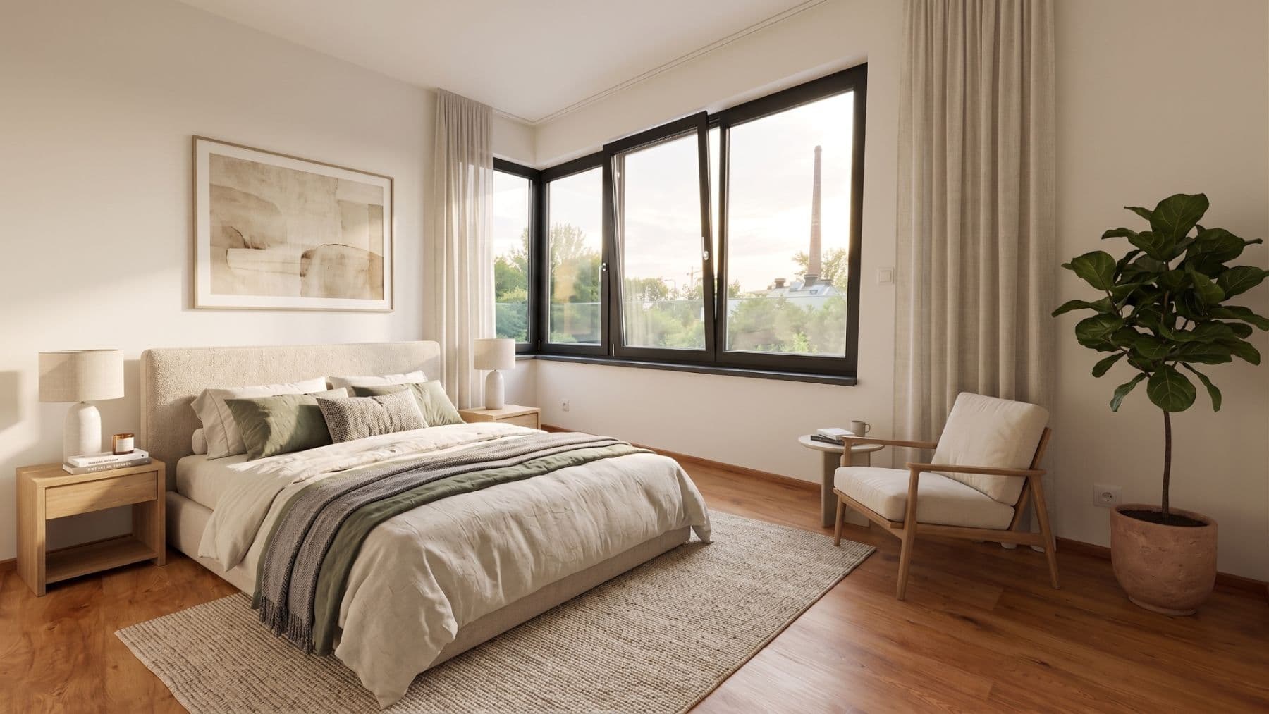 2 bedroom with open-plan kitchen flat for sale, 84 m², Vojenova, Prague, Prague 2 bedroom with open-plan kitchen flat for sale, 84 m², Vojenova, Prague, Prague