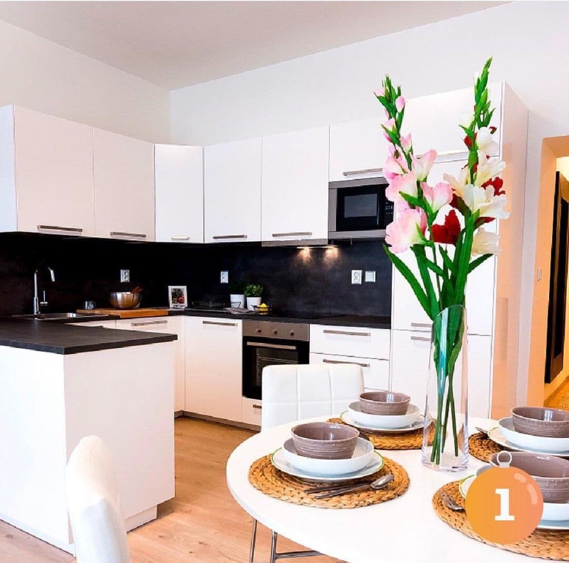 1 bedroom with open-plan kitchen flat to rent, 55 m², Merhautova, Brno, Jihomoravský Region 1 bedroom with open-plan kitchen flat to rent, 55 m², Merhautova, Brno, Jihomoravský Region