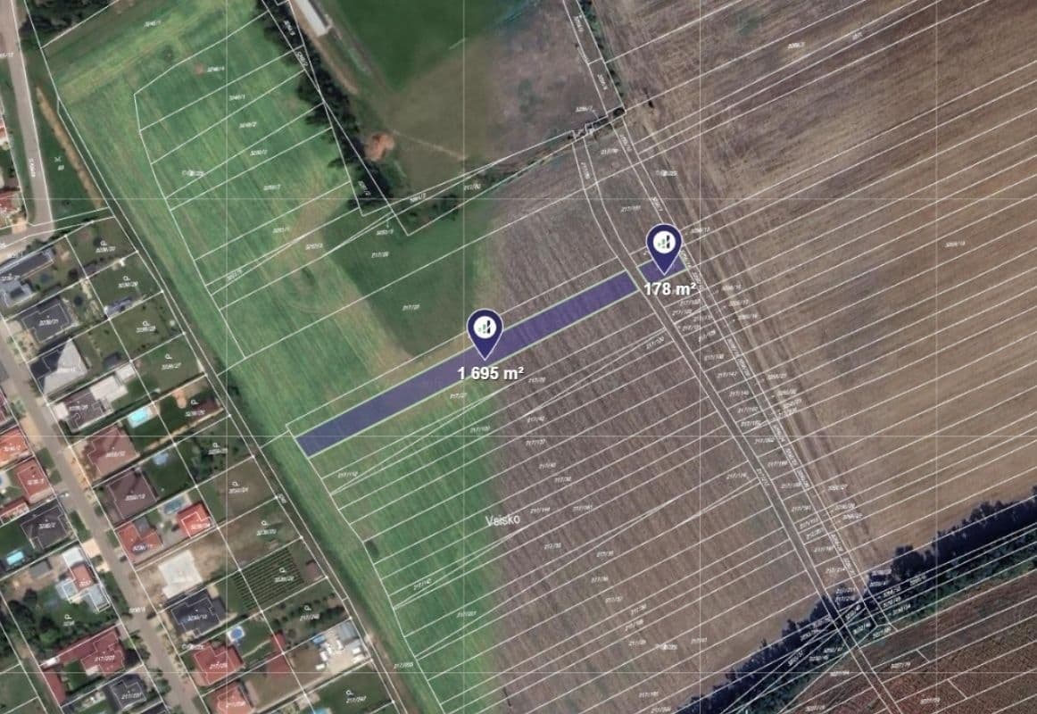 plot for sale, 1,873 m², Prušánky, Jihomoravský Region plot for sale, 1,873 m², Prušánky, Jihomoravský Region