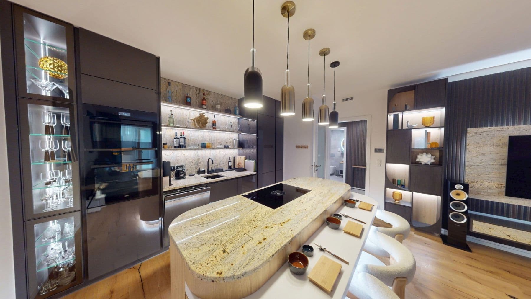 1 bedroom with open-plan kitchen flat to rent, 64 m², Ramonova, Prague, Prague 1 bedroom with open-plan kitchen flat to rent, 64 m², Ramonova, Prague, Prague