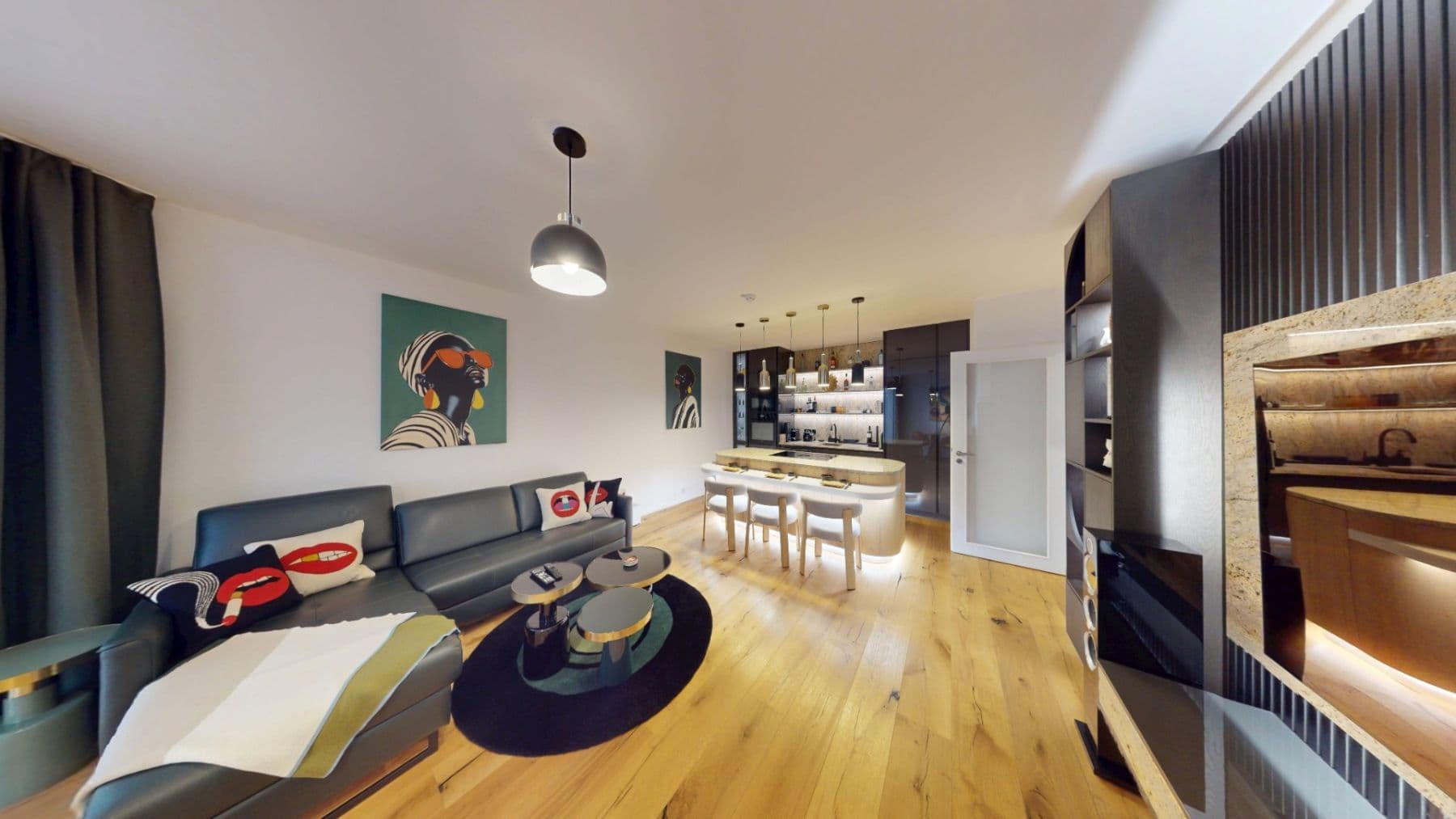 1 bedroom with open-plan kitchen flat to rent, 64 m², Ramonova, Prague, Prague 1 bedroom with open-plan kitchen flat to rent, 64 m², Ramonova, Prague, Prague