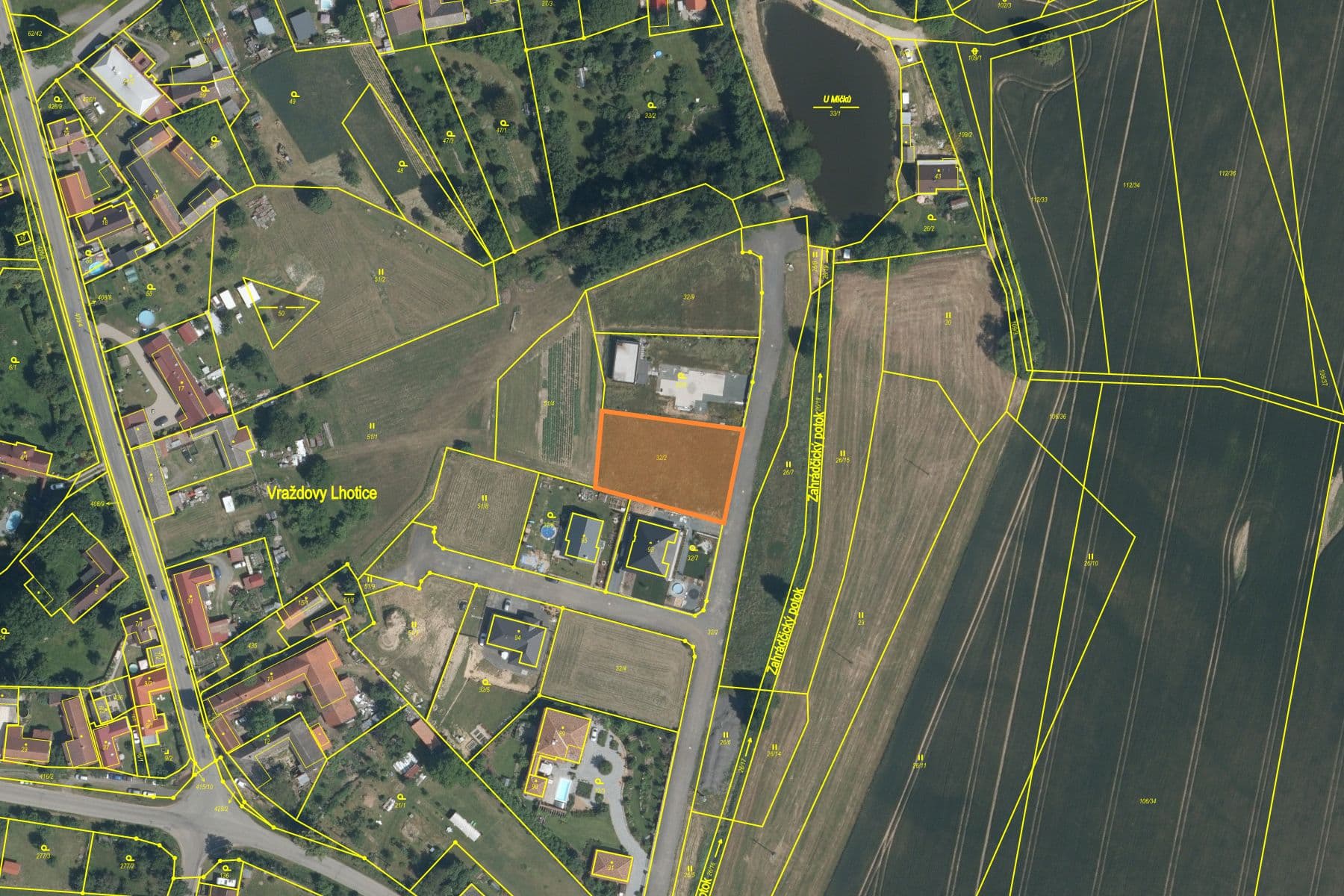 plot for sale, 1,319 m², Dolní Kralovice, Středočeský Region plot for sale, 1,319 m², Dolní Kralovice, Středočeský Region