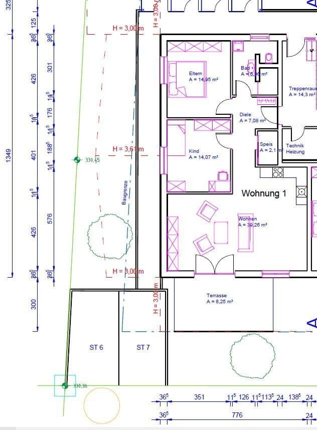 3 bedroom flat to rent, 93 m², Kirchroth, Bavaria 3 bedroom flat to rent, 93 m², Kirchroth, Bavaria