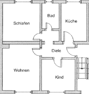 3 bedroom flat to rent, 64 m², Wattenbachstr. 10, Essen, North Rhine-Westphalia 3 bedroom flat to rent, 64 m², Wattenbachstr. 10, Essen, North Rhine-Westphalia