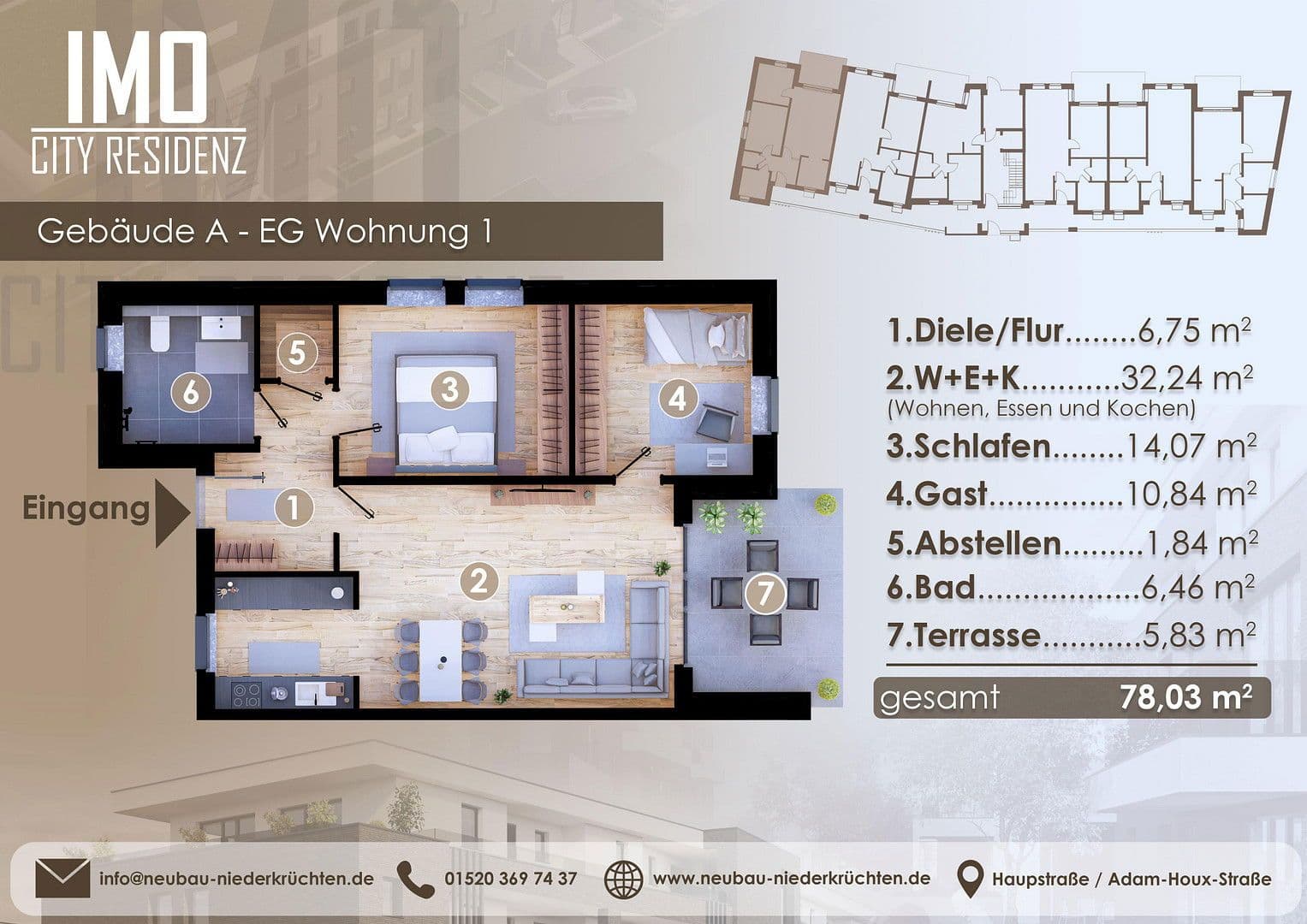 3 bedroom flat for sale, 79 m², Hauptstraße 10, Niederkrüchten, North Rhine-Westphalia 3 bedroom flat for sale, 79 m², Hauptstraße 10, Niederkrüchten, North Rhine-Westphalia