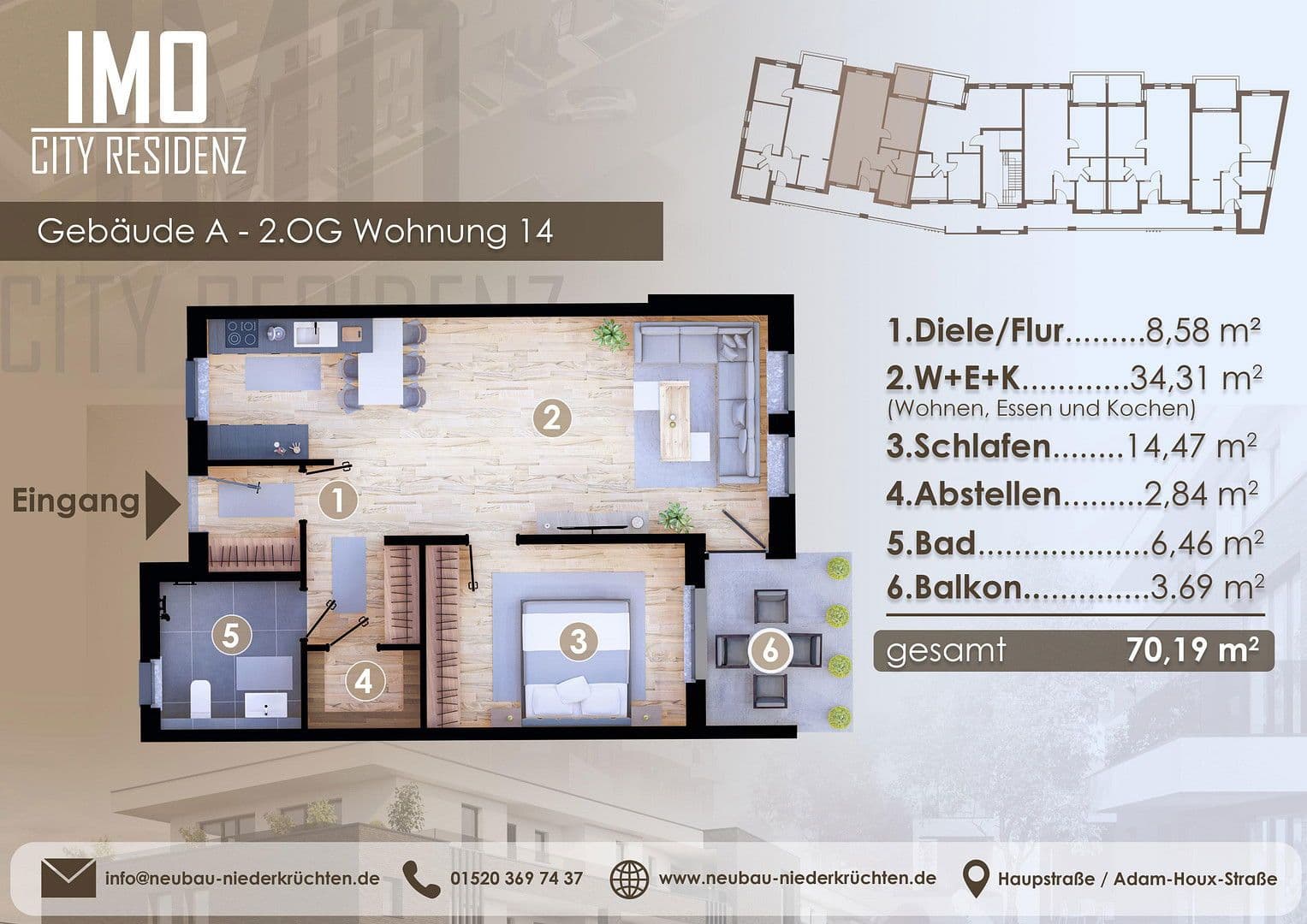 2 bedroom flat for sale, 71 m², Hauptstraße 10, Niederkrüchten, North Rhine-Westphalia 2 bedroom flat for sale, 71 m², Hauptstraße 10, Niederkrüchten, North Rhine-Westphalia