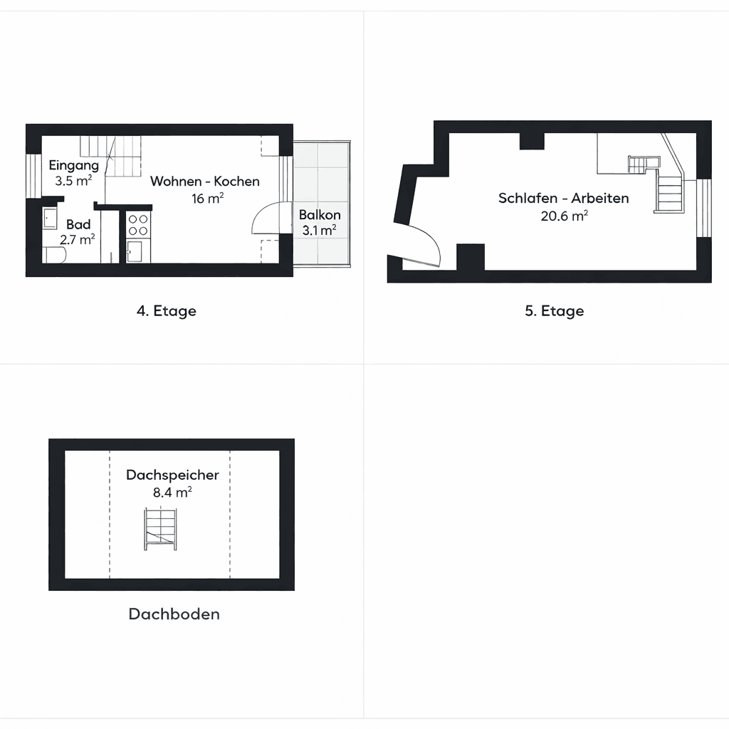 2 bedroom flat for sale, 47 m², Emil-Riedel-Str. 13, München, Bavaria 2 bedroom flat for sale, 47 m², Emil-Riedel-Str. 13, München, Bavaria