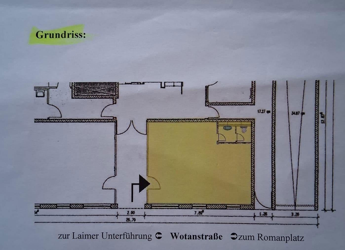 office for sale, 42 m², Wotanstraße 105, München, Bavaria office for sale, 42 m², Wotanstraße 105, München, Bavaria