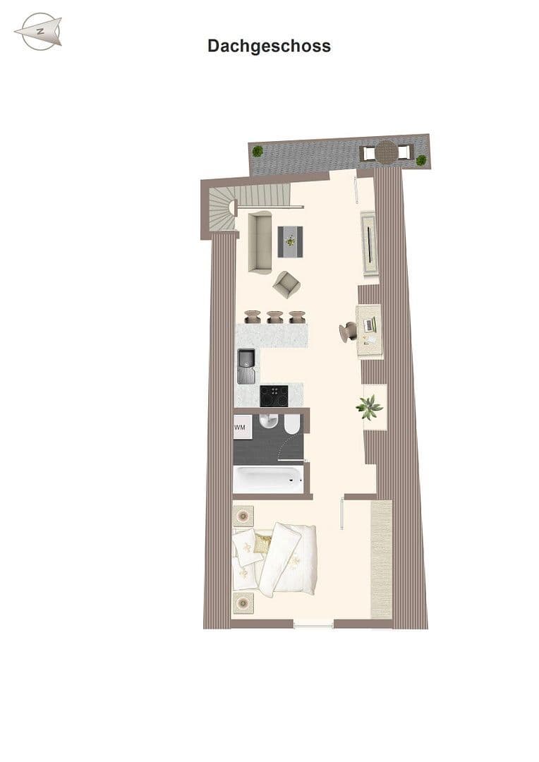 2 bedroom flat to rent, 57 m², Vorderer Anger 282, Landsberg am Lech, Bavaria 2 bedroom flat to rent, 57 m², Vorderer Anger 282, Landsberg am Lech, Bavaria