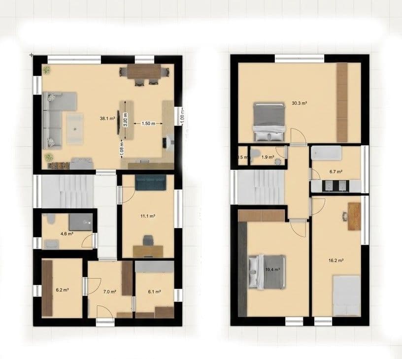 house to rent, 160 m², Hradešín, Středočeský Region house to rent, 160 m², Hradešín, Středočeský Region