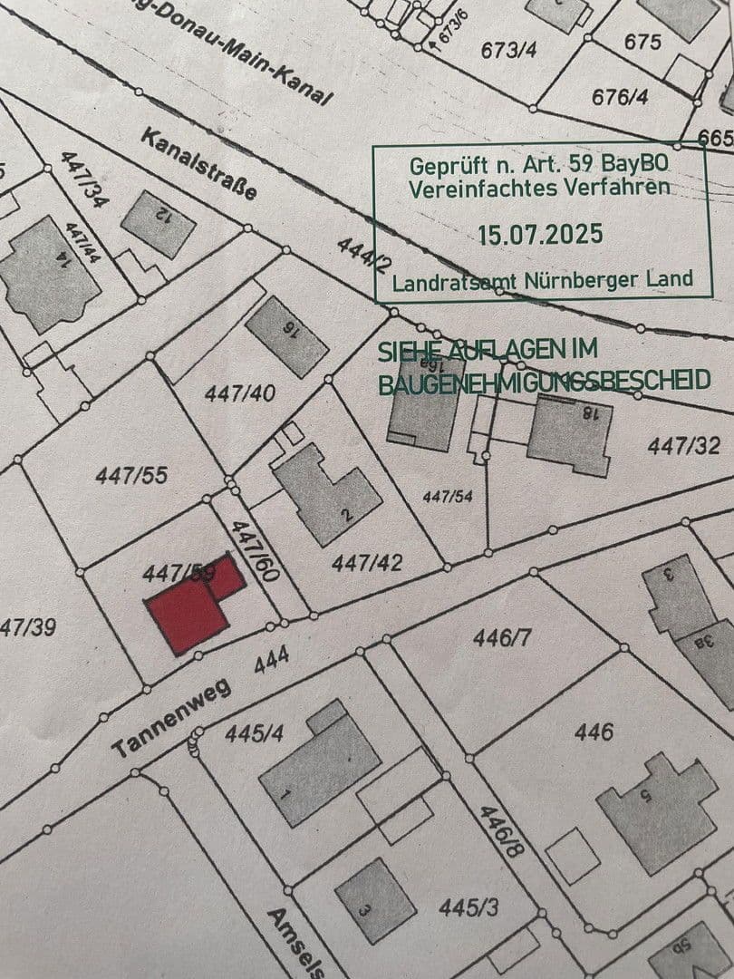 plot for sale, 545 m², Tannenweg 4, Schwarzenbruck, Bavaria plot for sale, 545 m², Tannenweg 4, Schwarzenbruck, Bavaria