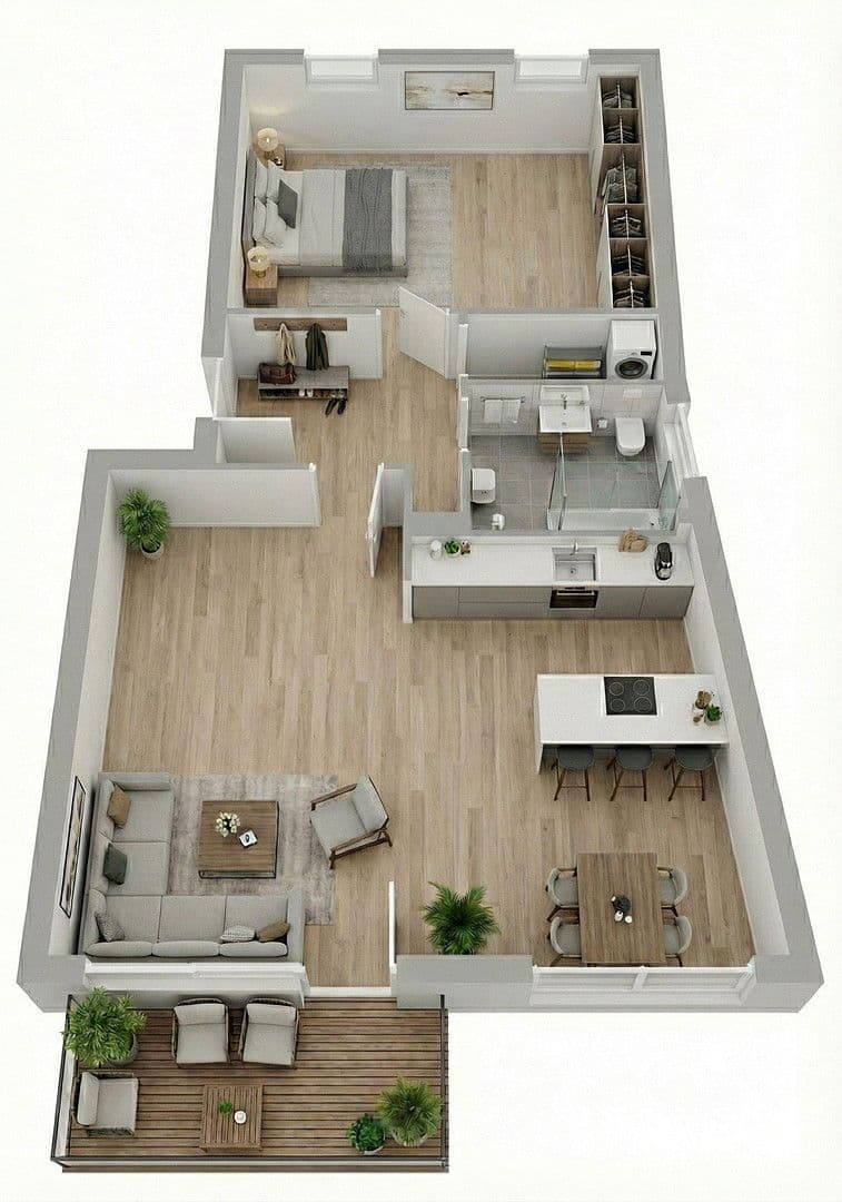 2 bedroom flat for sale, 70 m², Schlößlestraße 17b, Augsburg, Bavaria 2 bedroom flat for sale, 70 m², Schlößlestraße 17b, Augsburg, Bavaria