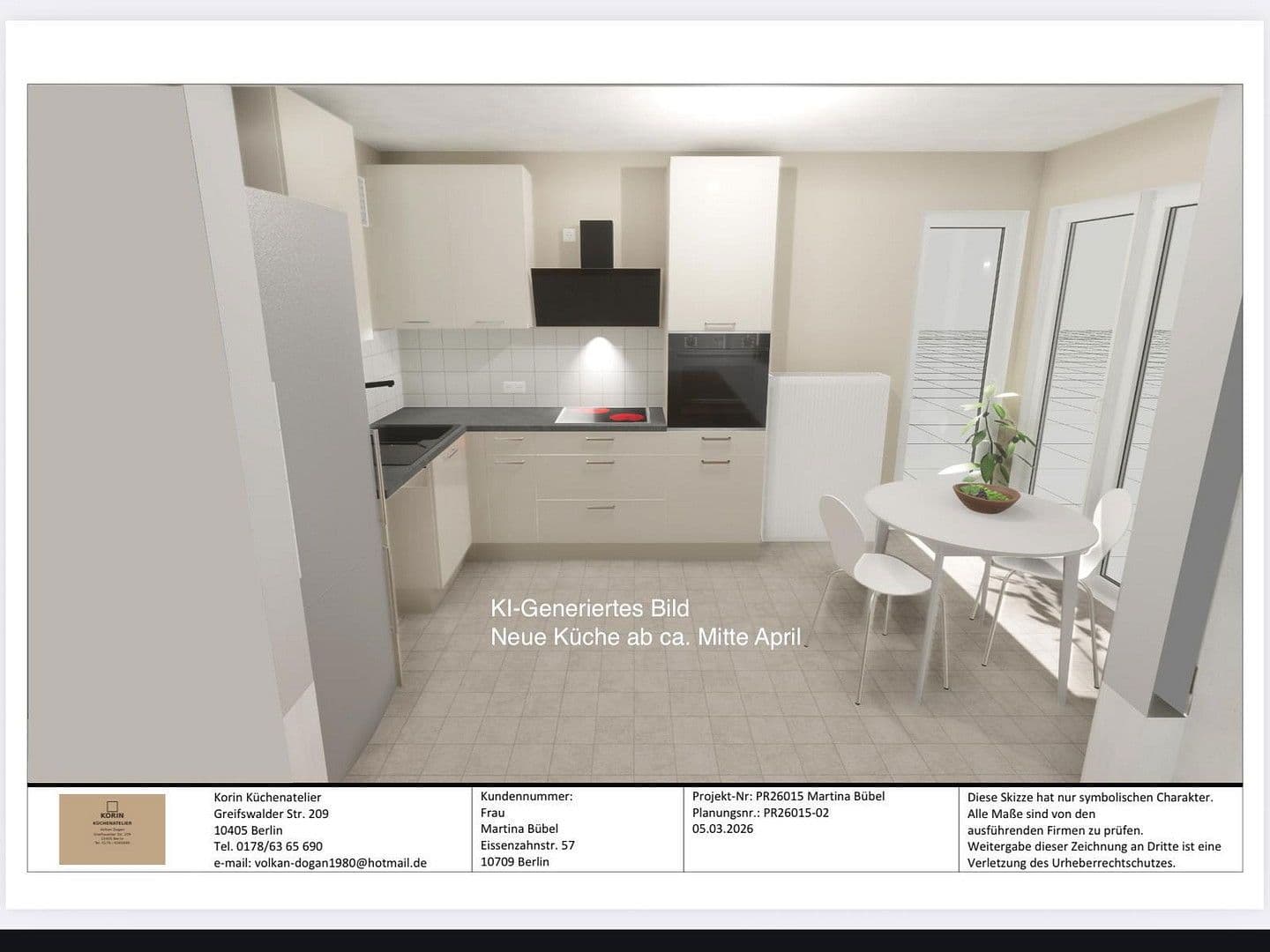 Studio flat to rent, 46 m², Berlin, Berlin Studio flat to rent, 46 m², Berlin, Berlin