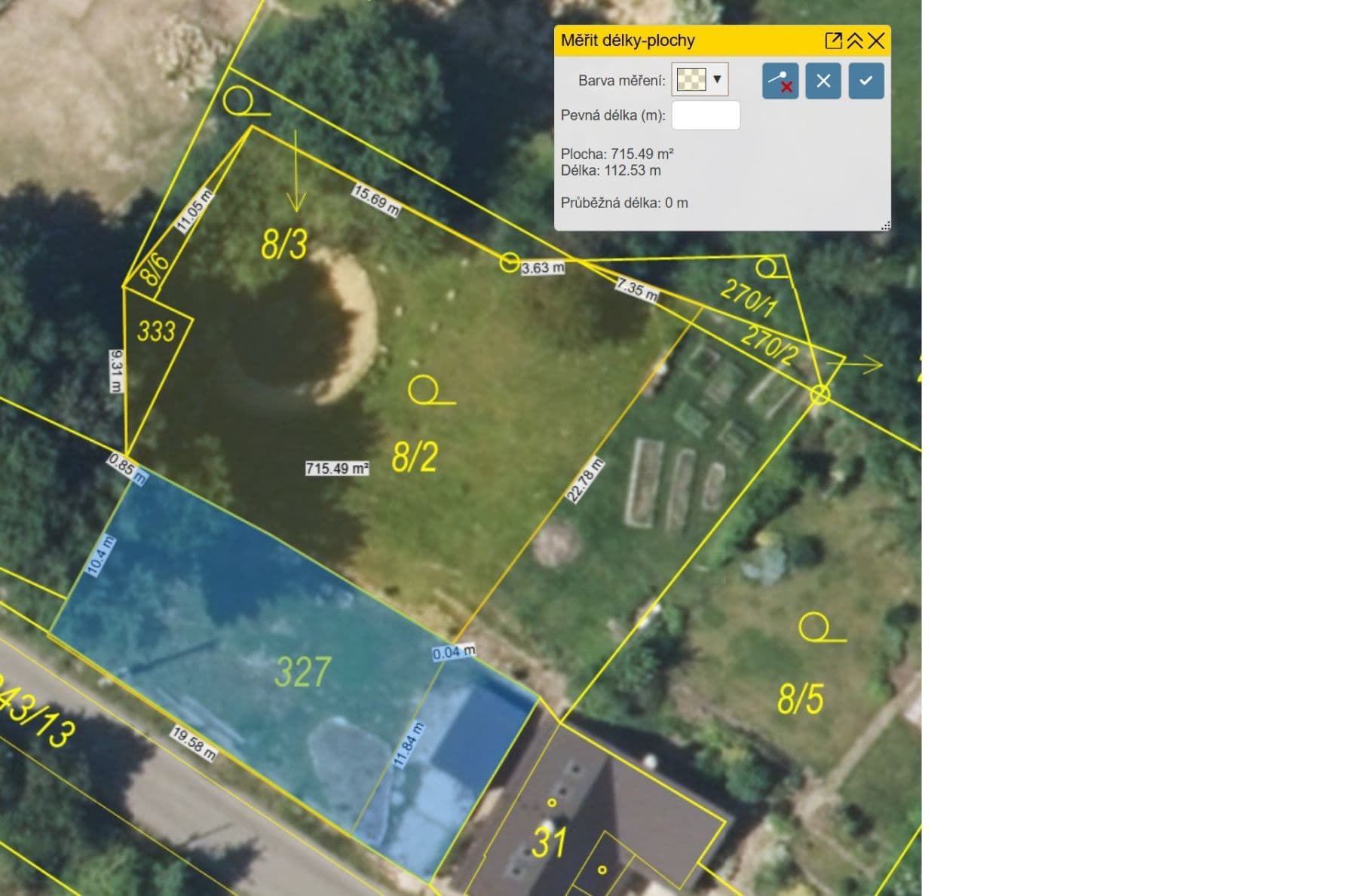 plot for sale, 700 m², Katusice, Středočeský Region plot for sale, 700 m², Katusice, Středočeský Region