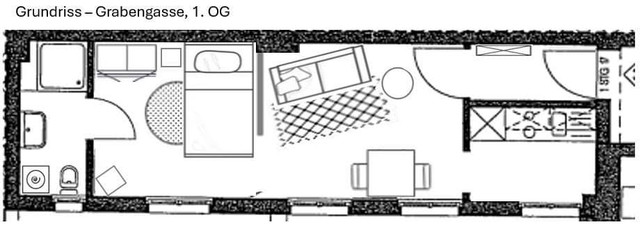 1 bedroom flat to rent, 27 m², Grabengasse 27, Köln, North Rhine-Westphalia 1 bedroom flat to rent, 27 m², Grabengasse 27, Köln, North Rhine-Westphalia