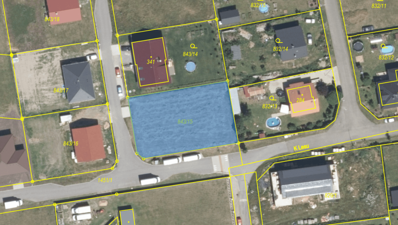 plot for sale, 925 m², Sány, Středočeský Region plot for sale, 925 m², Sány, Středočeský Region