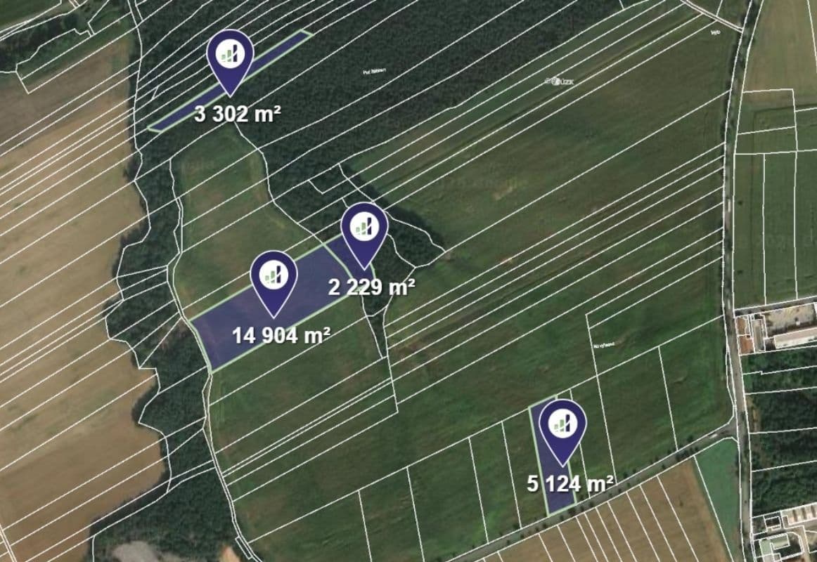 plot for sale, 45,062 m², Lubná, Středočeský Region plot for sale, 45,062 m², Lubná, Středočeský Region