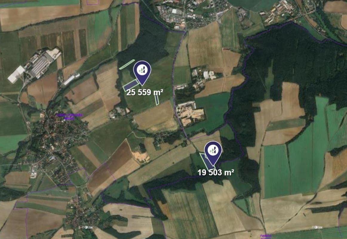 plot for sale, 45,062 m², Lubná, Středočeský Region plot for sale, 45,062 m², Lubná, Středočeský Region