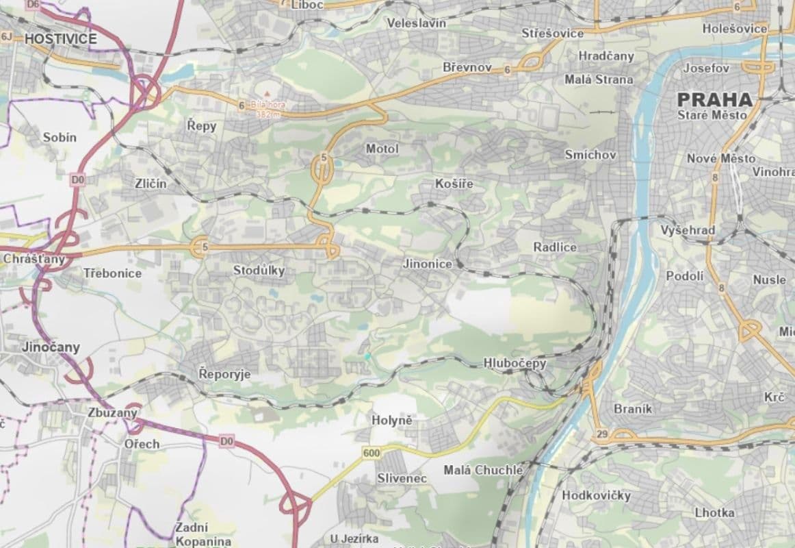 plot for sale, 2,383 m², Prague, Prague plot for sale, 2,383 m², Prague, Prague