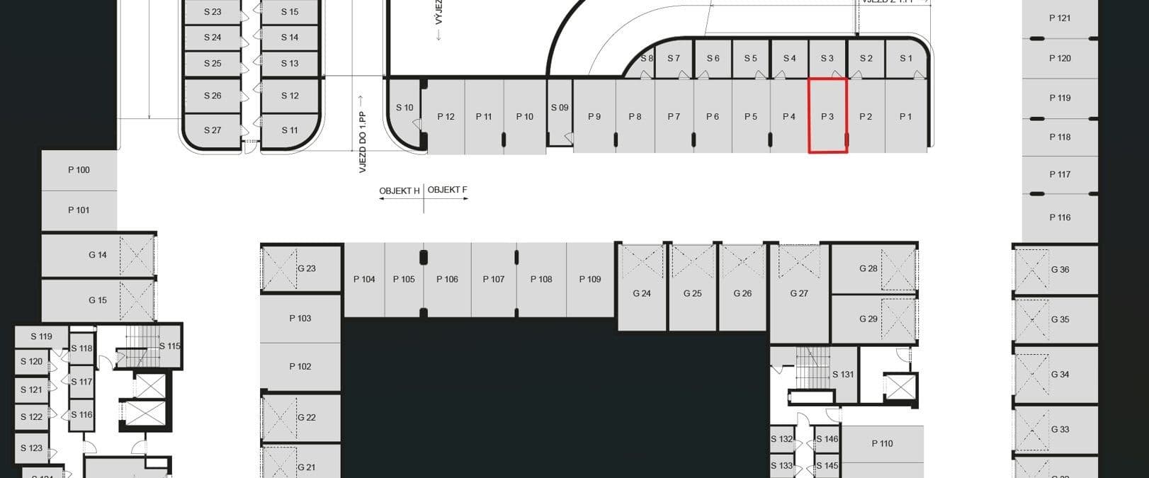 garage to rent, 15 m², Poděbradská, Prague, Prague garage to rent, 15 m², Poděbradská, Prague, Prague