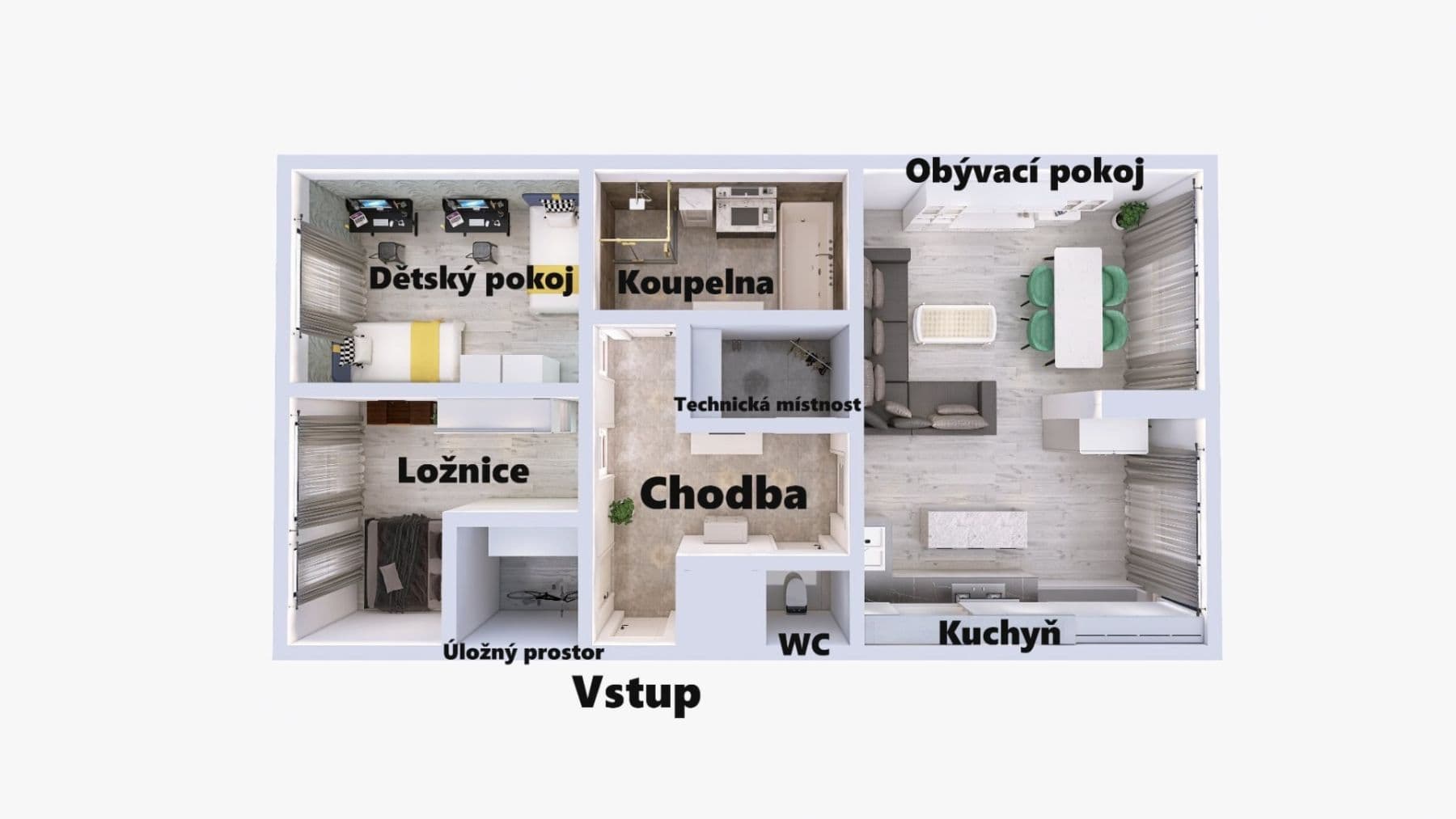 2 bedroom with open-plan kitchen flat to rent, 87 m², Sokolovská, Prague, Prague 2 bedroom with open-plan kitchen flat to rent, 87 m², Sokolovská, Prague, Prague