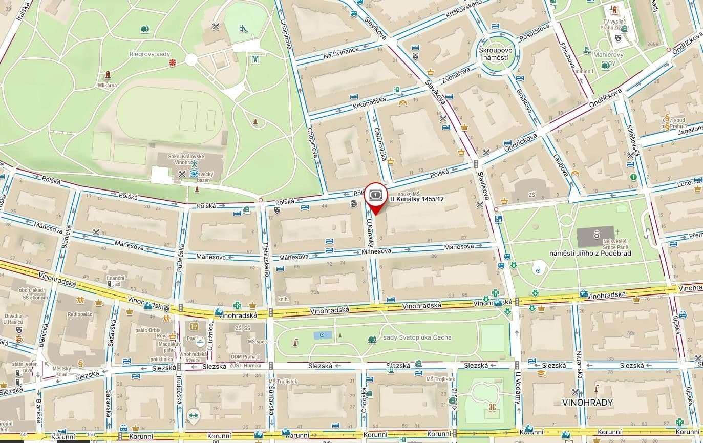 2 bedroom with open-plan kitchen flat to rent, 72 m², U Kanálky, Prague, Prague 2 bedroom with open-plan kitchen flat to rent, 72 m², U Kanálky, Prague, Prague